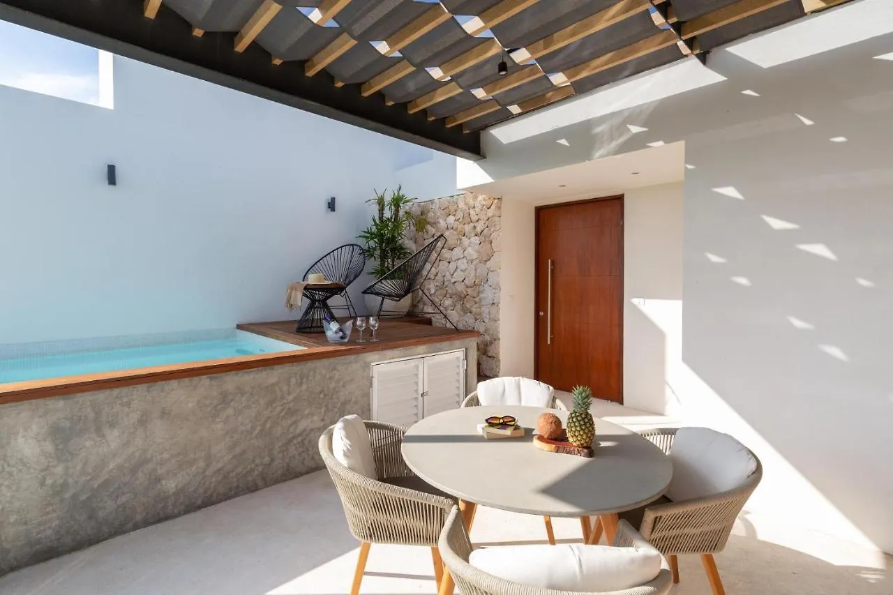 Baak- Ph3A- Ixchel Penthouse Studio Private Rooftop Pool Villa Tulum 0*,  Mexikó
