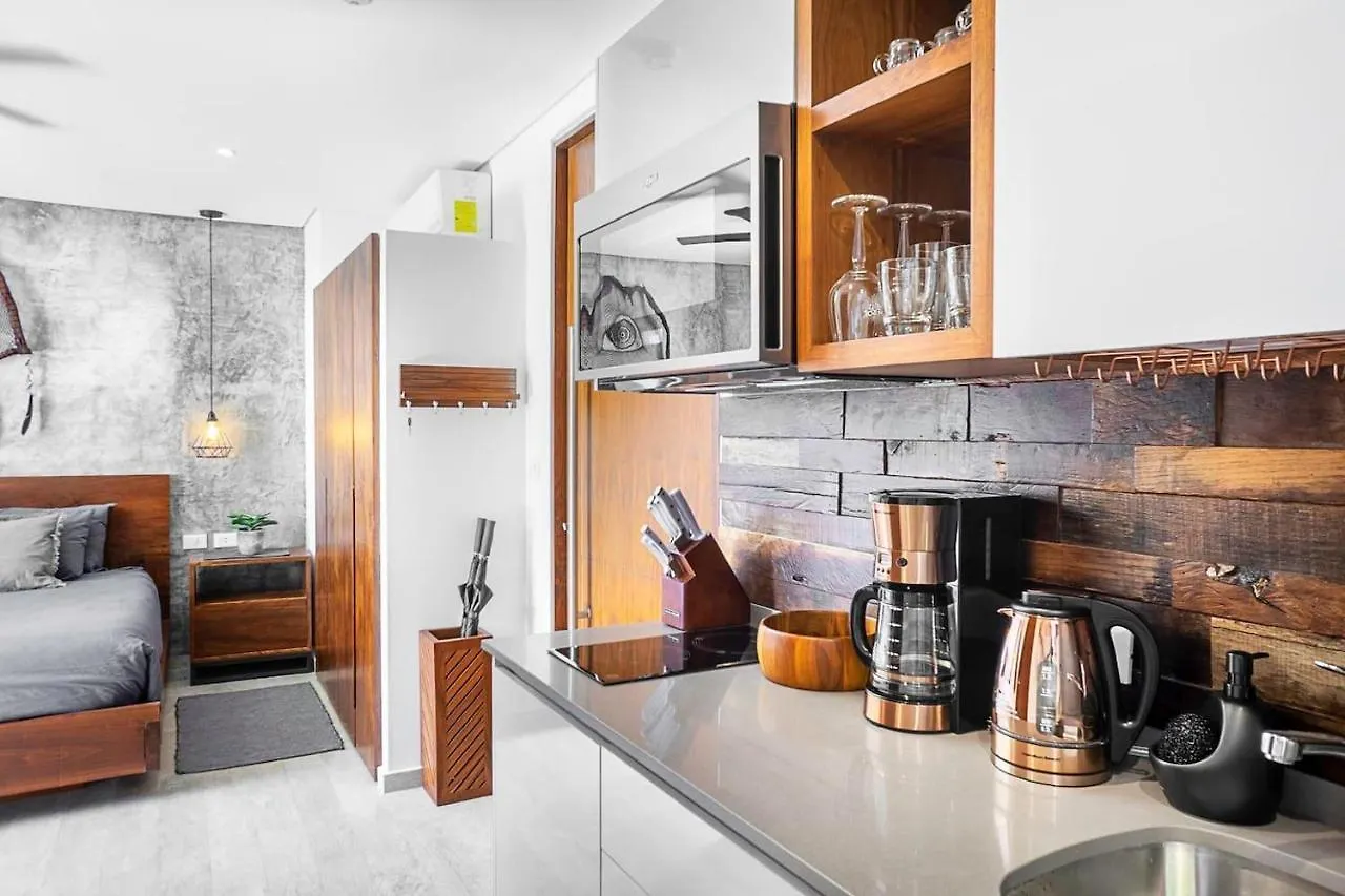 Σπίτι διακοπών Baak- Ph3A- Ixchel Penthouse Studio Private Rooftop Pool Βίλα Τουλούμ