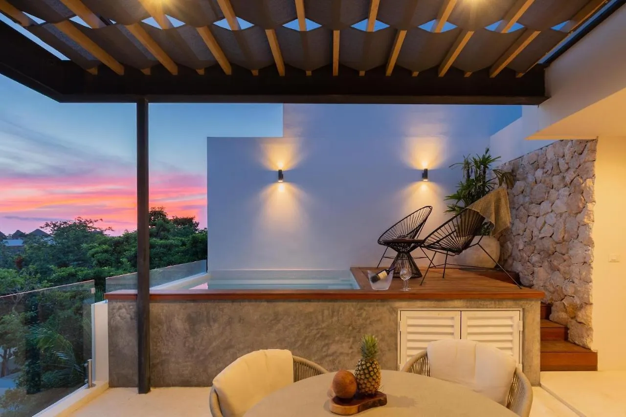 Baak- Ph3A- Ixchel Penthouse Studio Private Rooftop Pool Βίλα Τουλούμ 0*,