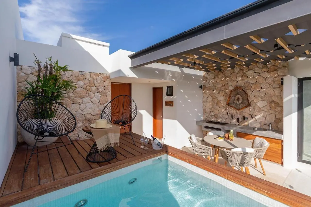 Σπίτι διακοπών Baak- Ph3A- Ixchel Penthouse Studio Private Rooftop Pool Βίλα Τουλούμ